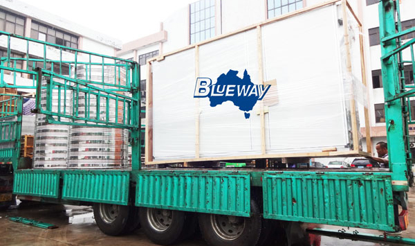 Blueway风柜订单已完工并顺利出货